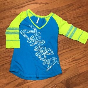 Zumba half sleeved top